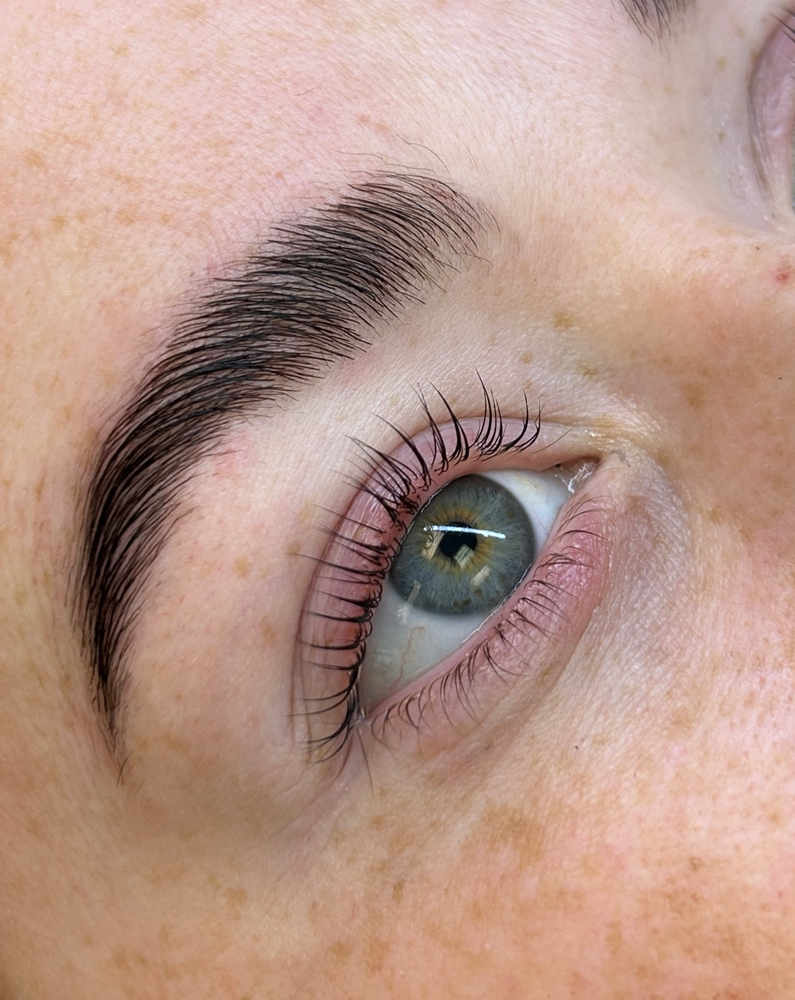 Eyebrow Lamination and Tinting
