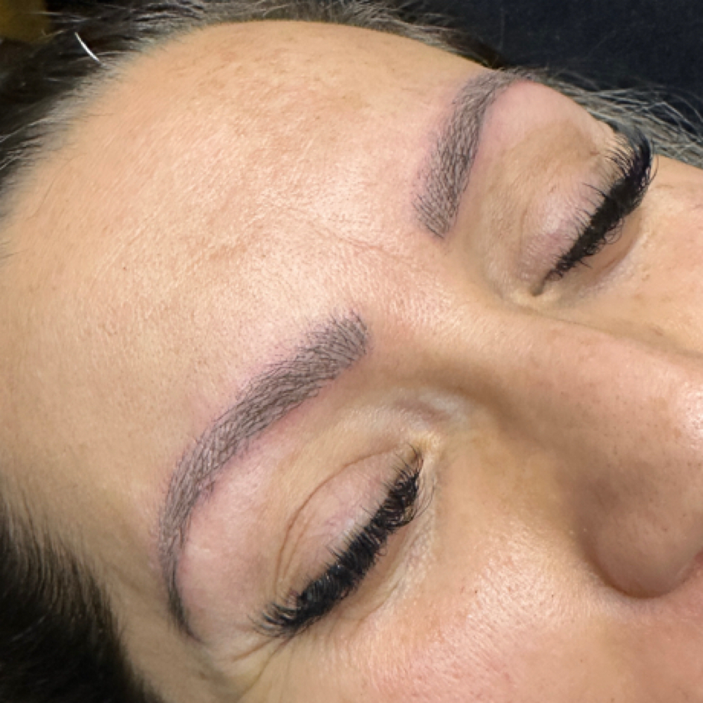 Microblading at Amber with Eyes in the desert in Phoenix, AZ