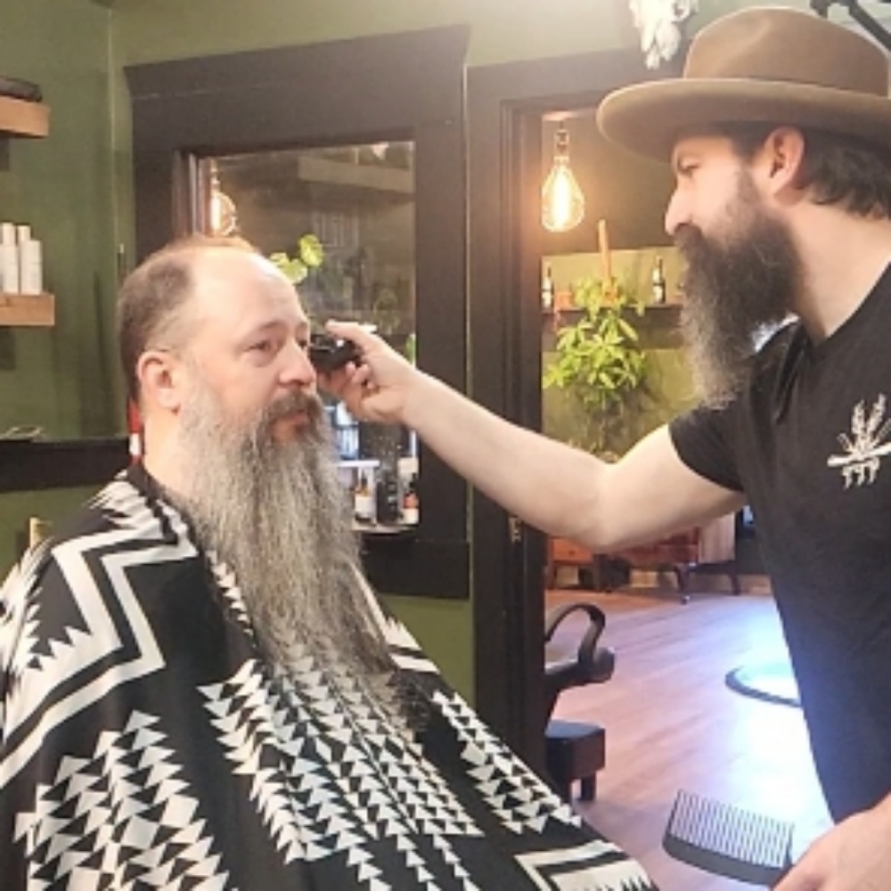 Beard Trim at Tonsorial Trading Post in Sturbridge, MA