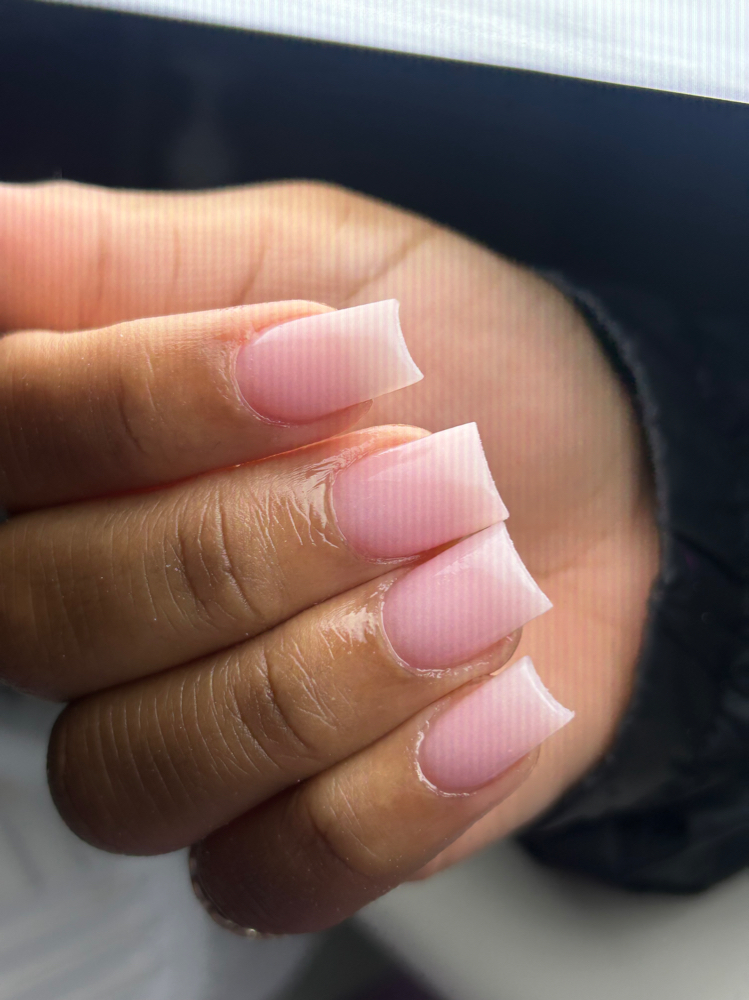 Acrylic overlay On Natural Nails at Acrylicsbymarii in See You Soon <3, CT