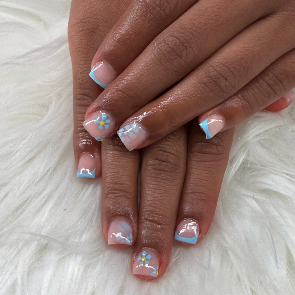 Extra Short Acrylic Nails / Xchica at Mystical Luxe Beauty By Zidni in olive branch, MS