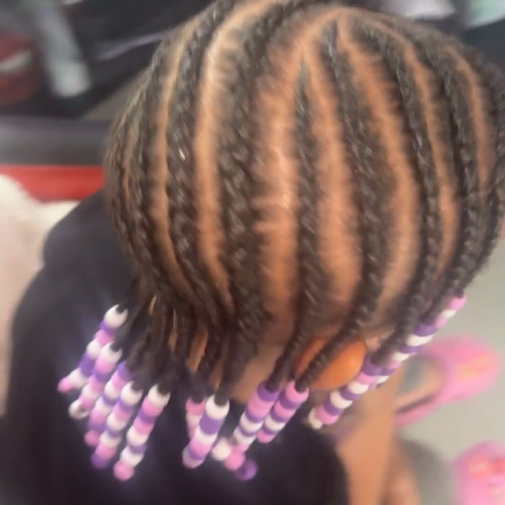 Kids Braids With Beads at Last Minute Beauty Salon in Beckley, WV