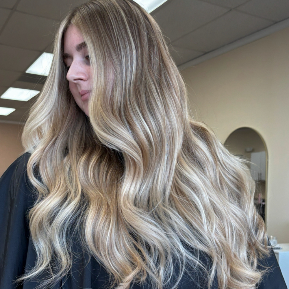 Full Balayage at Honey Hair Culture Salon in Orange Park, FL
