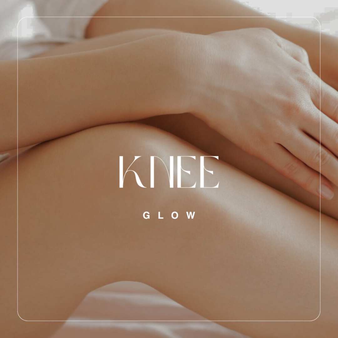 Knee Glow 🤍 at A GLOW in Metaire, LA