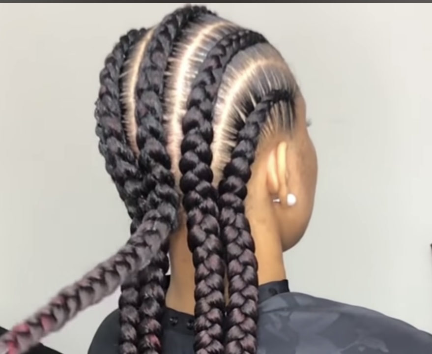 CornRow Braids w/added hair