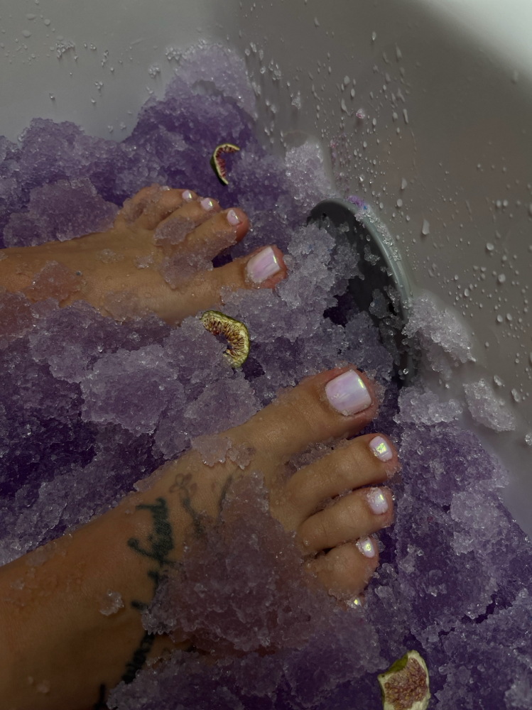 Jelly Pedicure🪼 at Bowed Up Nails in Downers Grove, IL