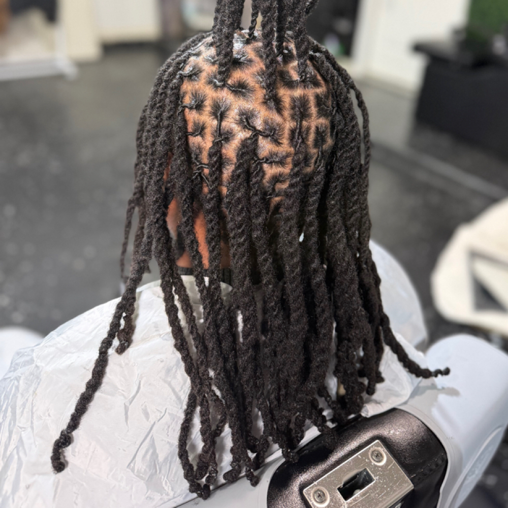 Add-On | Traditional Loc Twist Set at Crowned By OmariElizabeth in Harker Heights, TX