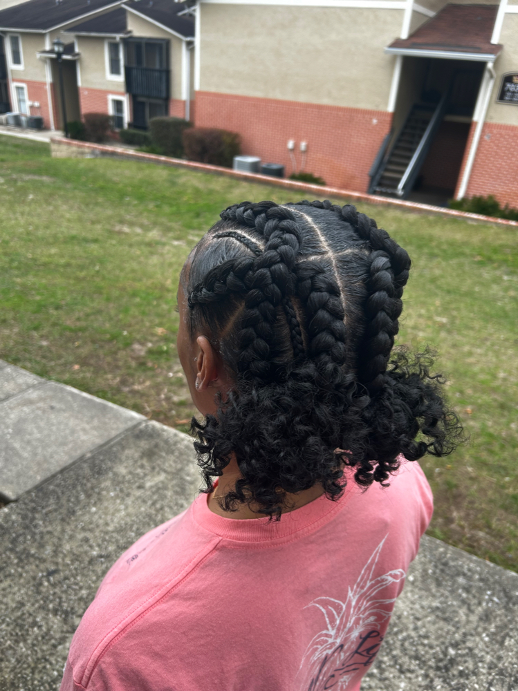Kids Feed-In (Curly Buns)