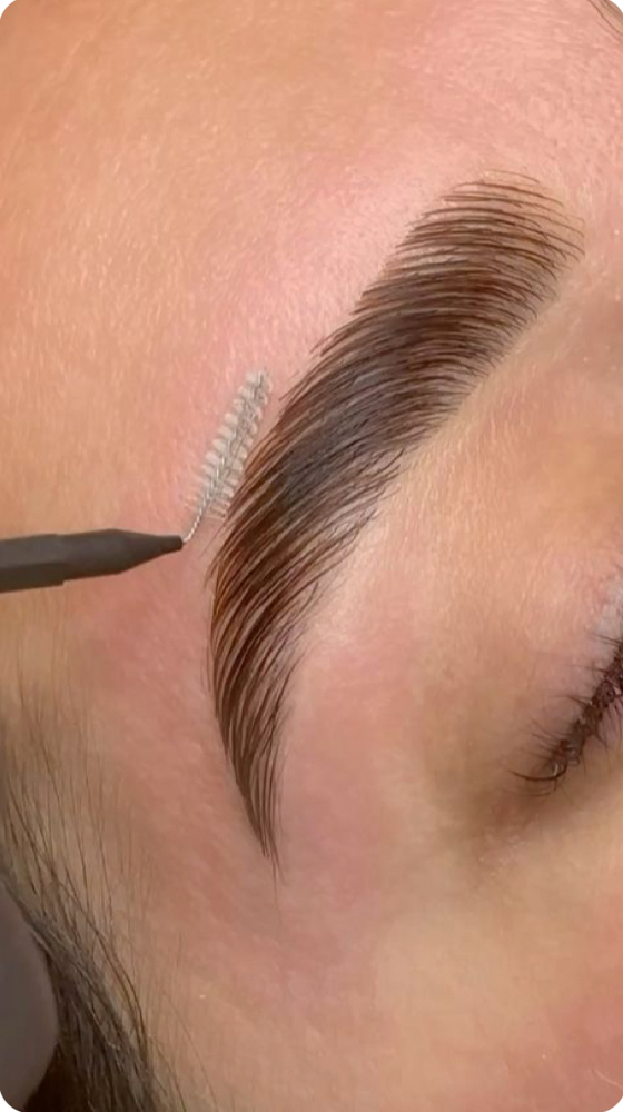Brow Lamination And Tint