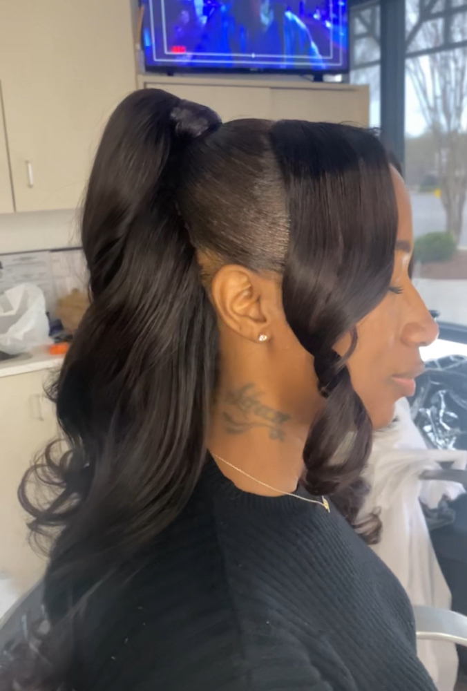 Half Up Half Down