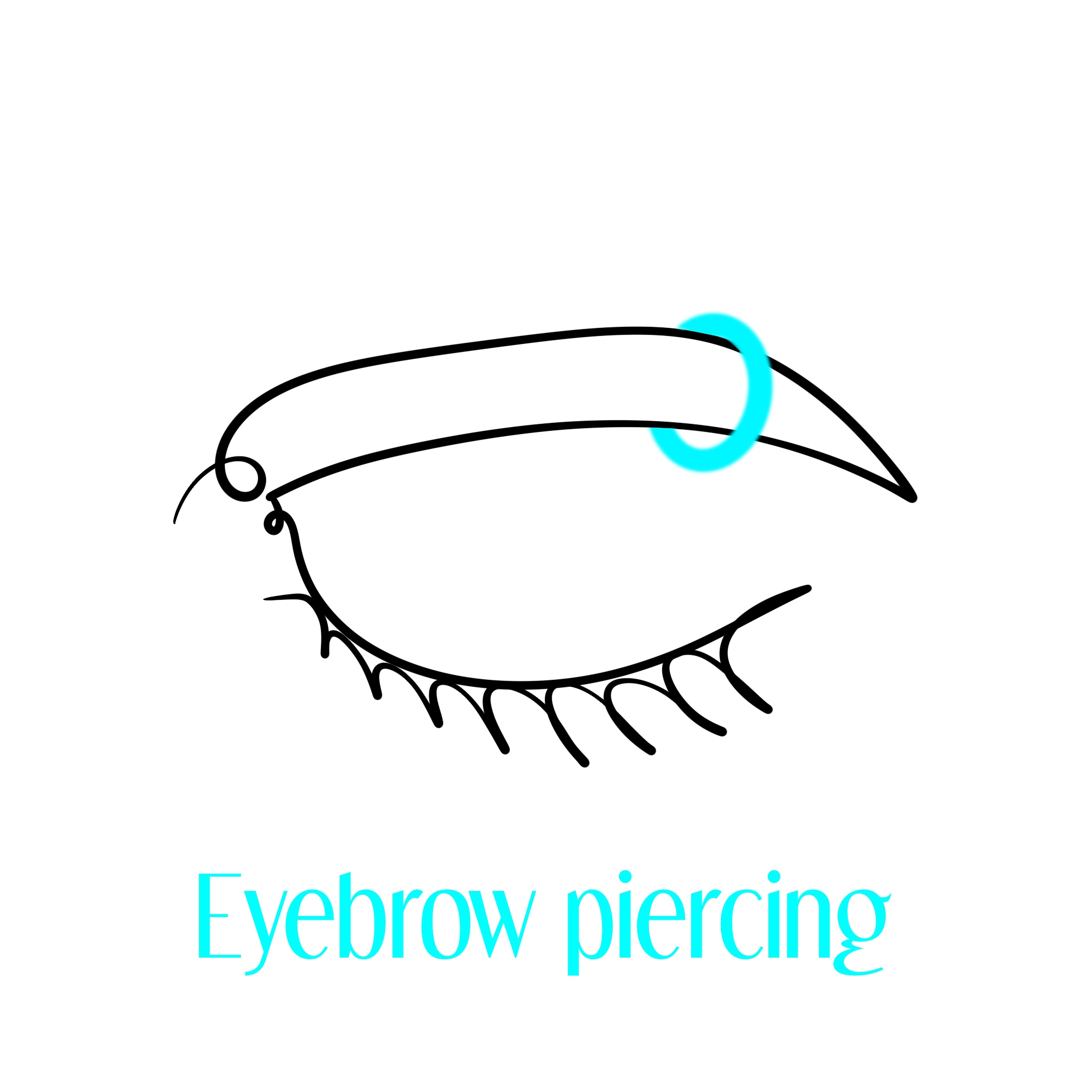 EYEBROW: Traditional Brow Pierce