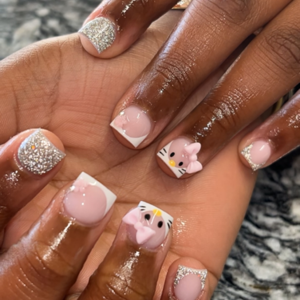 Little Misses 🎀 at Erin Nailed That in Aiken, SC