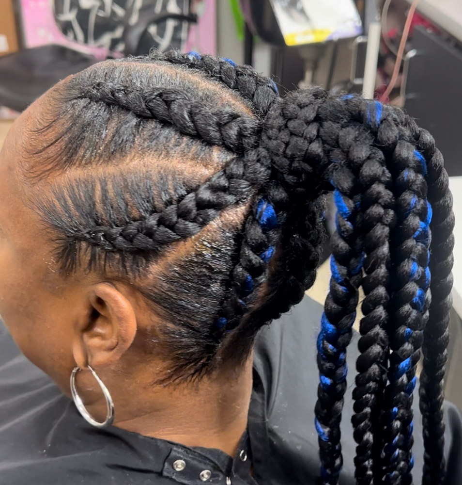 Braided Ponytail Style