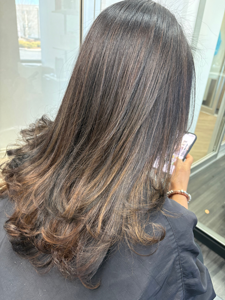 Ombre hair color