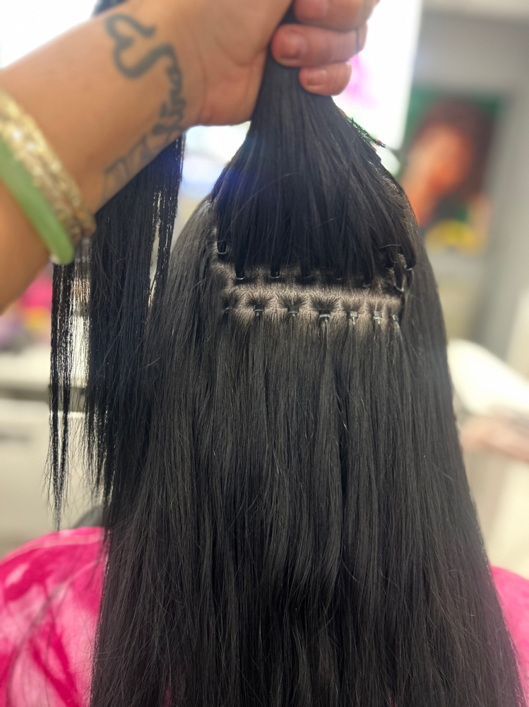 I-Tip Extentions at D'Luxx Beauty in San Antonio, TX
