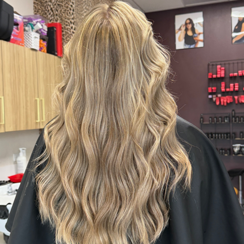 THICK — Effortless Blondage at Crowns Down Hair Studio in New Braunfels, TX