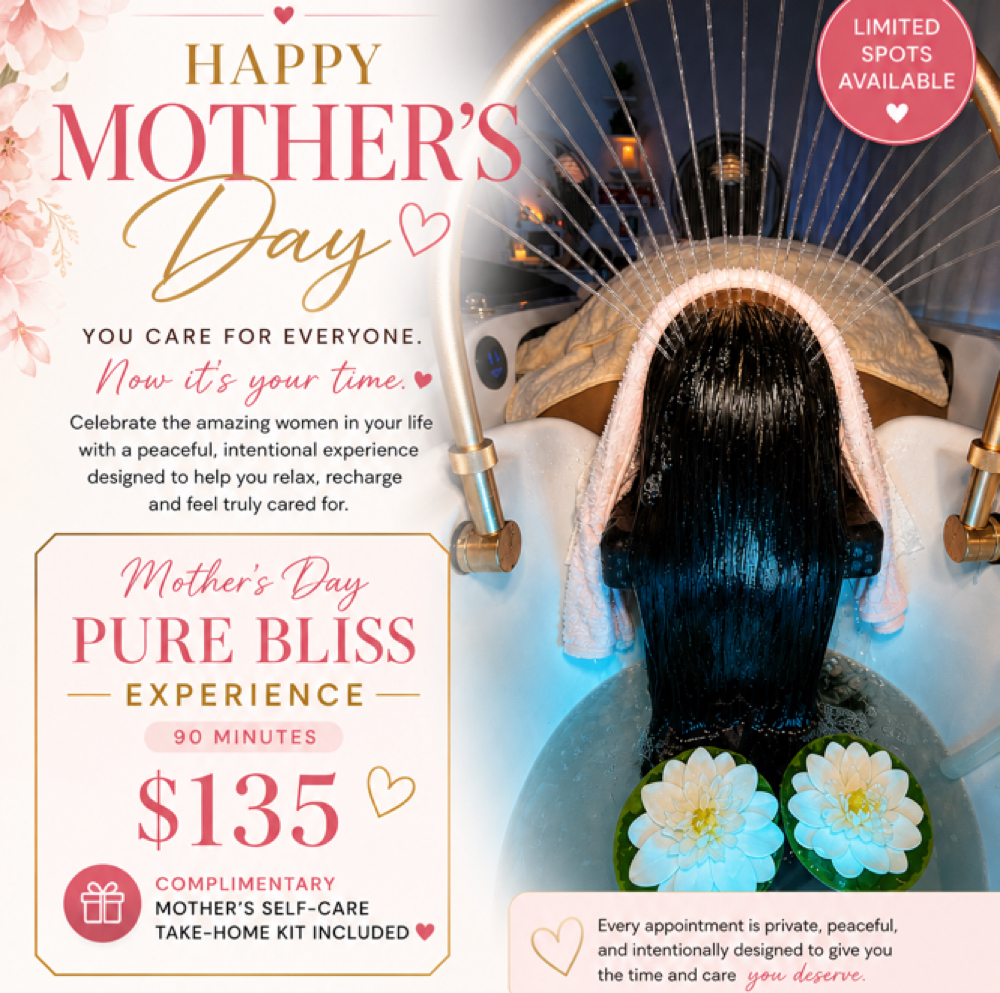 ✨ Mom’s Pure Bliss Experience✨ at Vitality Vibe Spa in Huntington Beach, CA