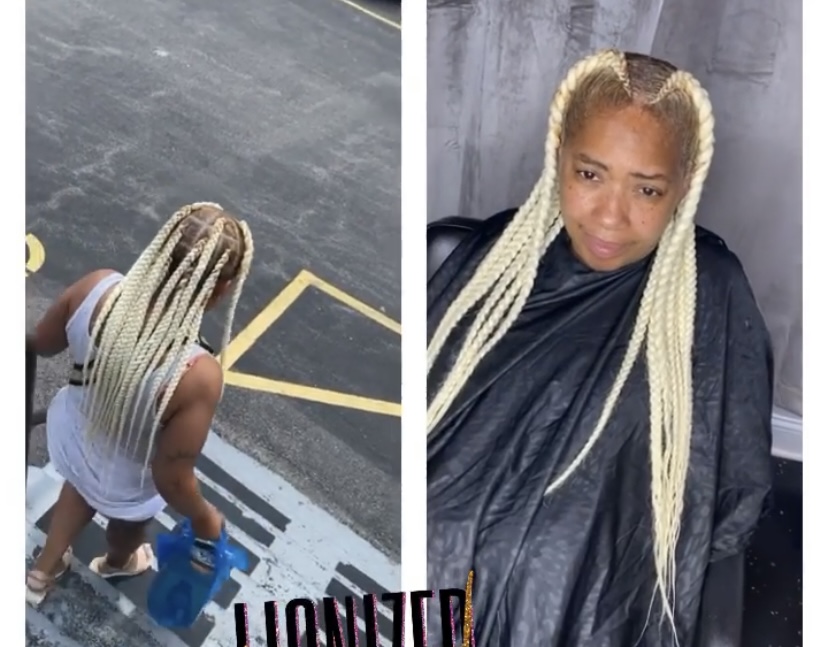 Large Mina Braids (2 Feedin) at Lionized in Garfield Heights, OH