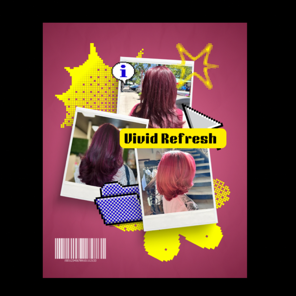 Vivid Refresh / no lightener at Beauty by Halie Rain in Vacaville, CA
