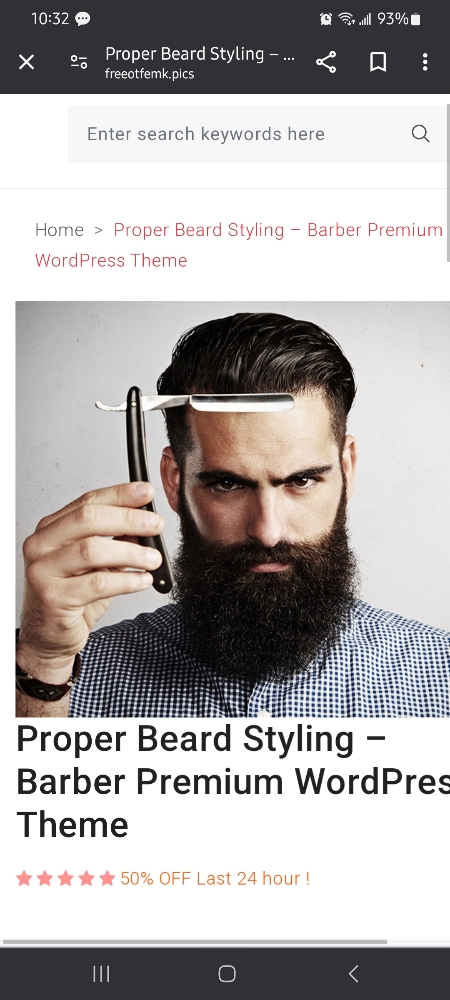 Straight Razor Beard Line-up