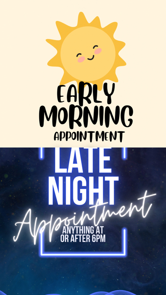 Early Morning/Late Nite Appointment at The Nail Junkie Nailuxury in Cincinnati, OH