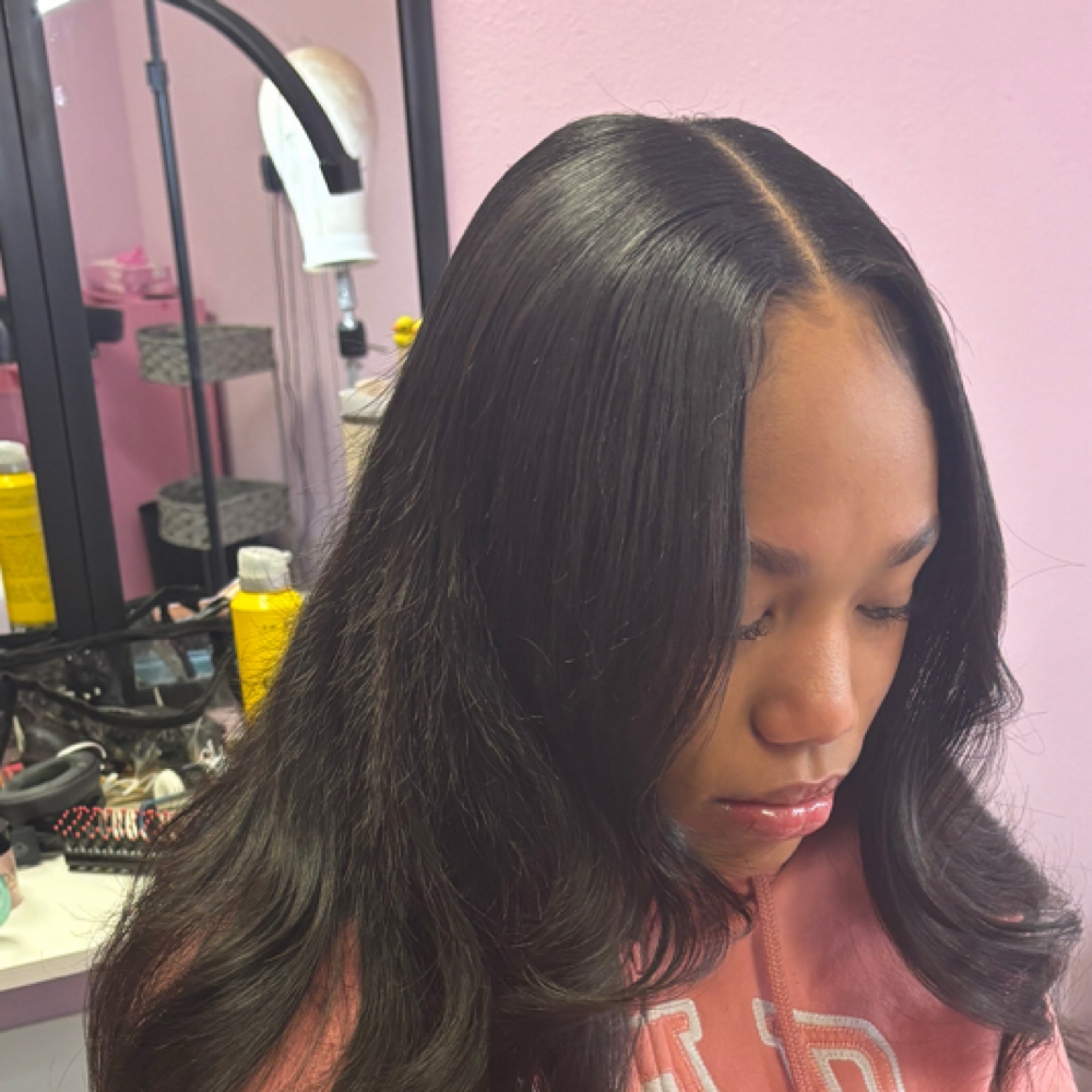 Traditional Sew In at B' Elegant Co. in Dallas, TX
