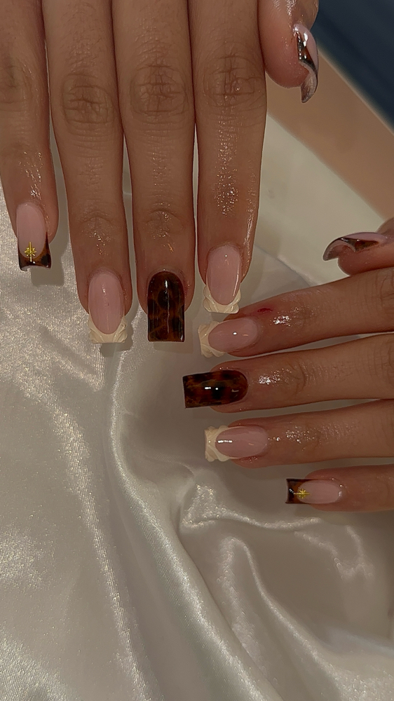 acrylic nail fill at glowhaus in hobbs, NM