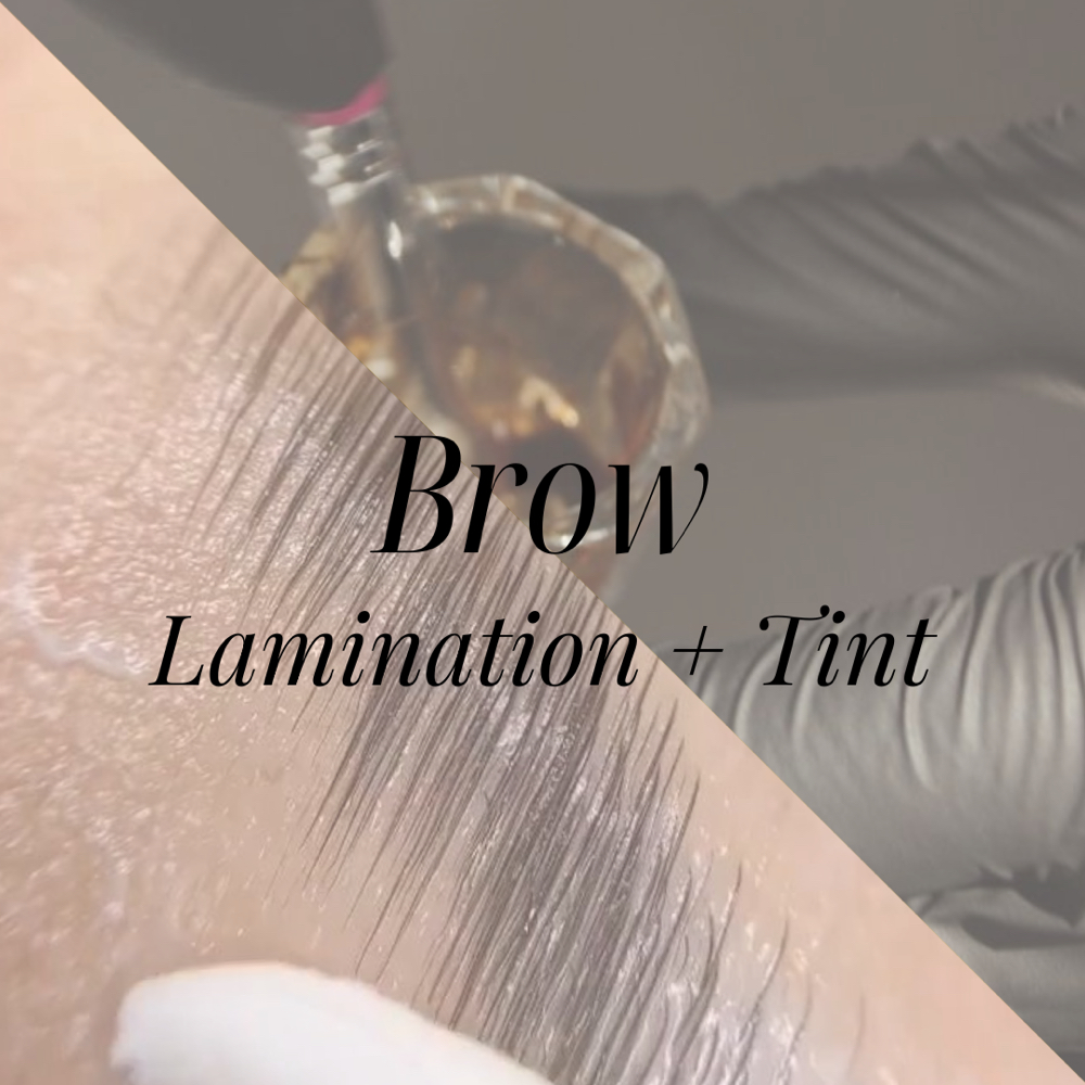 Brow Lamination & Tint at Melrose Beauty Studio in Mentor, OH
