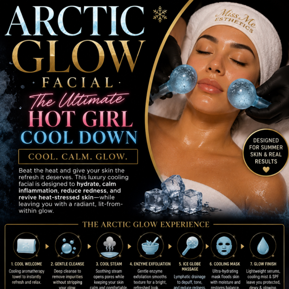 Arctic Glow at Miss Me Esthetics Med Spa on Main in Canon City, CO
