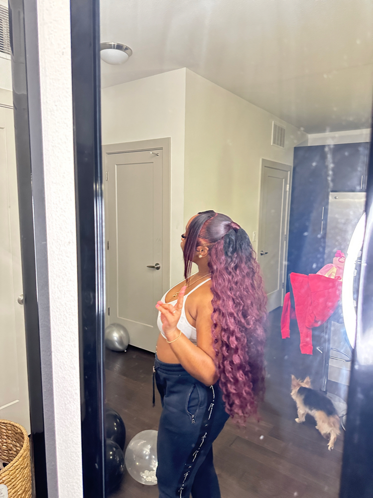 half up half down + bang or swoop at alluredbyky in laveen, AZ