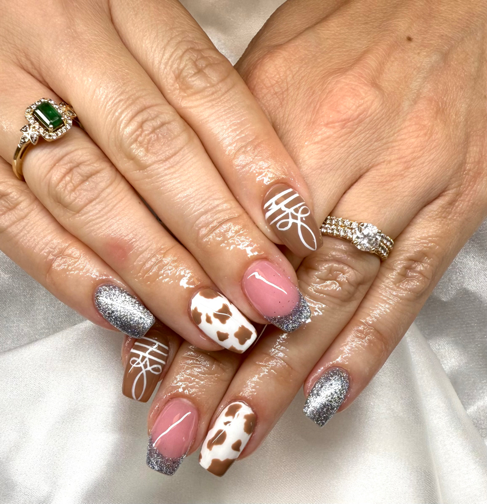 Polygel Overlay Mani