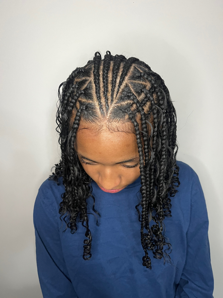 Short Fulani Braids