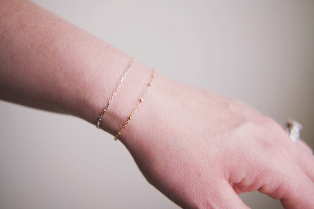 Gold Filled/SterlingSilver Bracelet