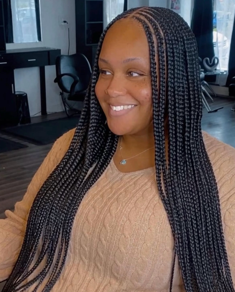 2 Layer Feedin/Tribal Braids