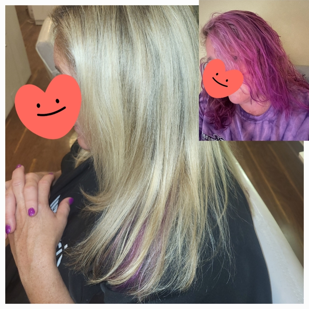 Color Correction at Wenona's Hair and Beauty Design in Clemmons, NC