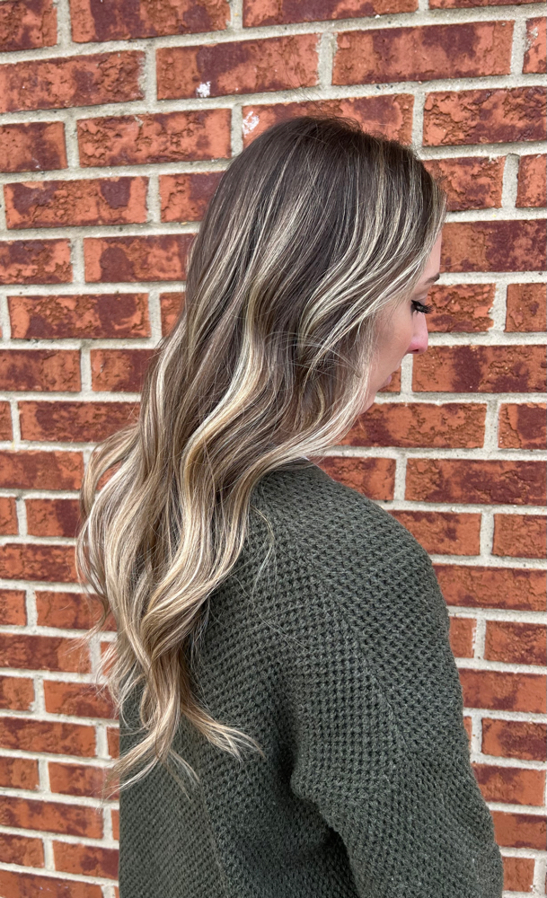 Partial Balayage & Gloss