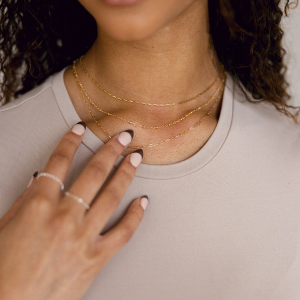 Permanent Jewelry (14k Gold Filled) at Sabali Beauty in Maitland, FL