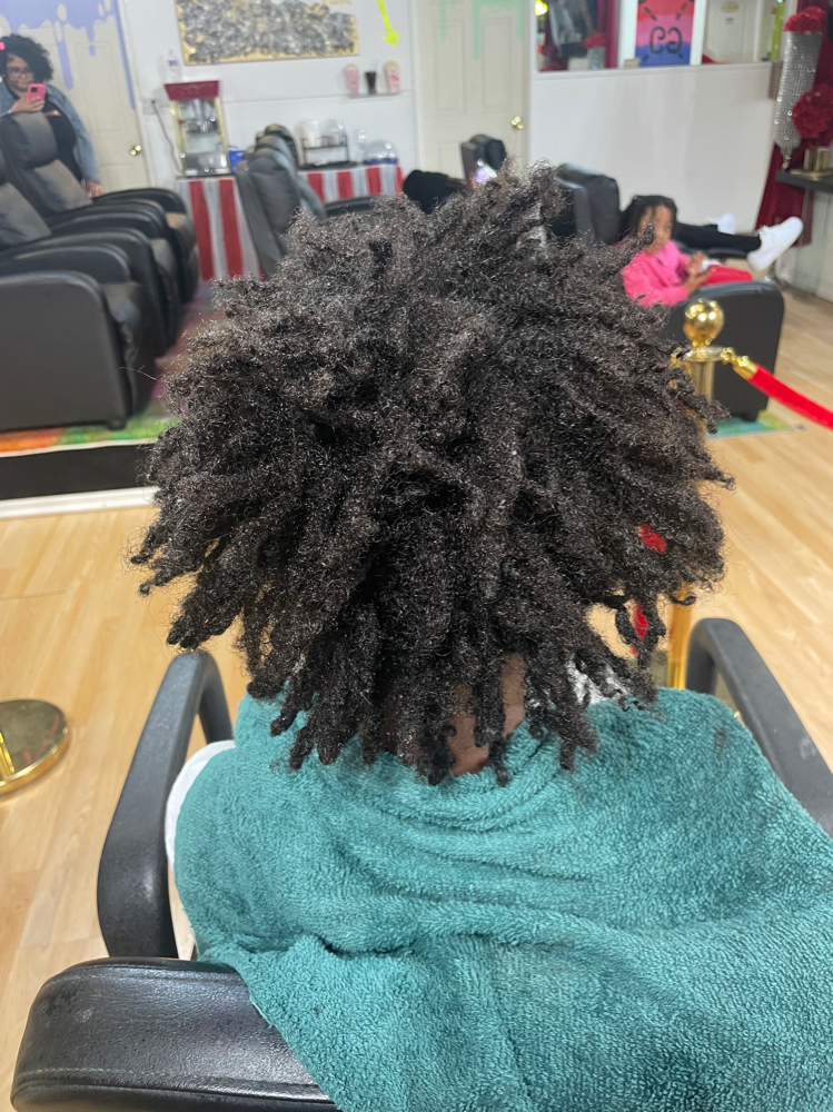 Free Form Locs Into Uniform Locs