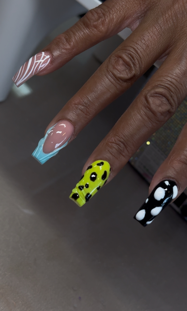 2/3week Fill in W Nail Art
