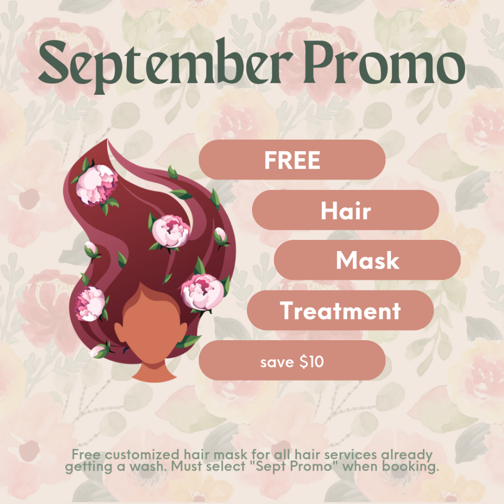 Sept Promo: Free Hair Mask