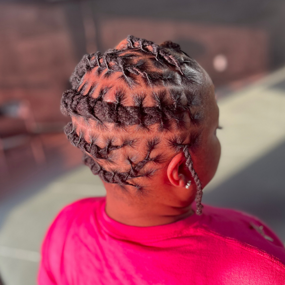 Retwist + Style at Nene’s Natural Touch in Houston, TX