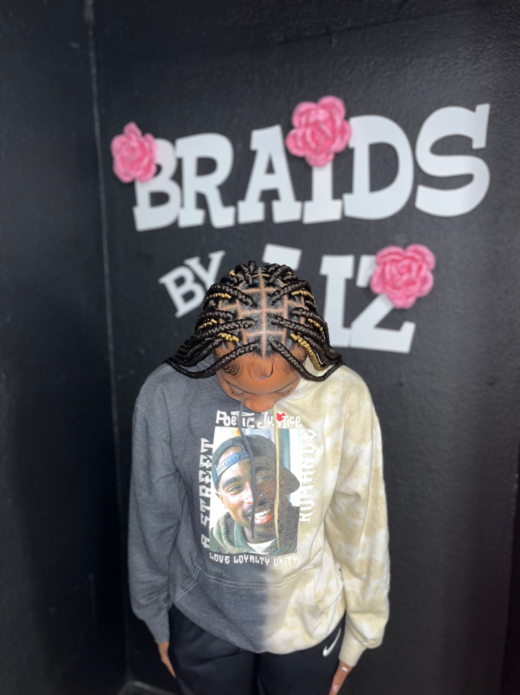 Medium box Braids