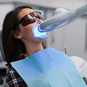 UV Teeth Whitening at Beyond Bronze in La Grange, TX