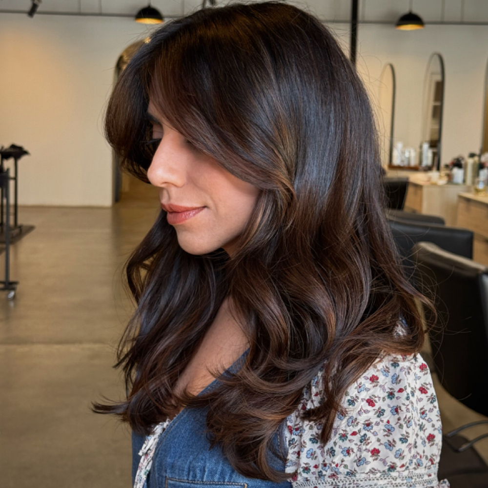 Custom Color & Haircut at ChelseaHedrickXHair in Newport Beach, CA