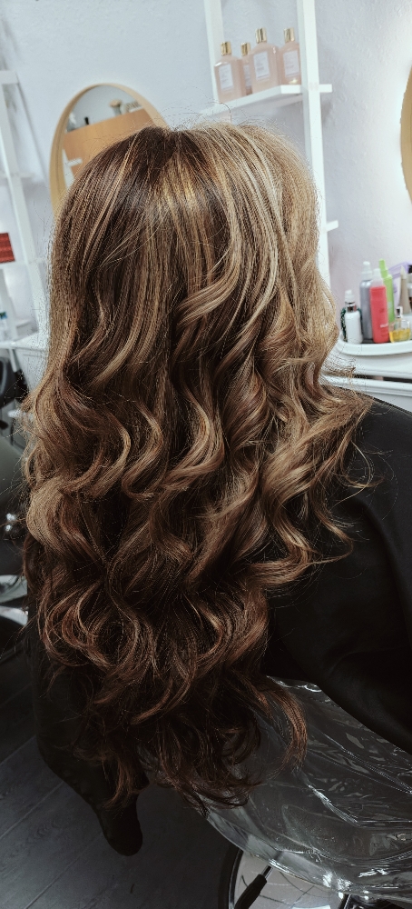 Balayage + Cut & Style