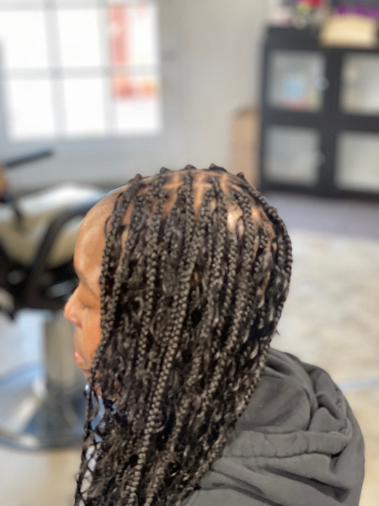 Knotless Boho Braids