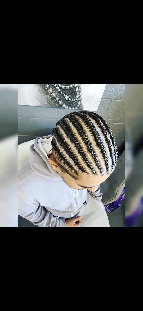 Full Head 6+ Stitch Cornrows