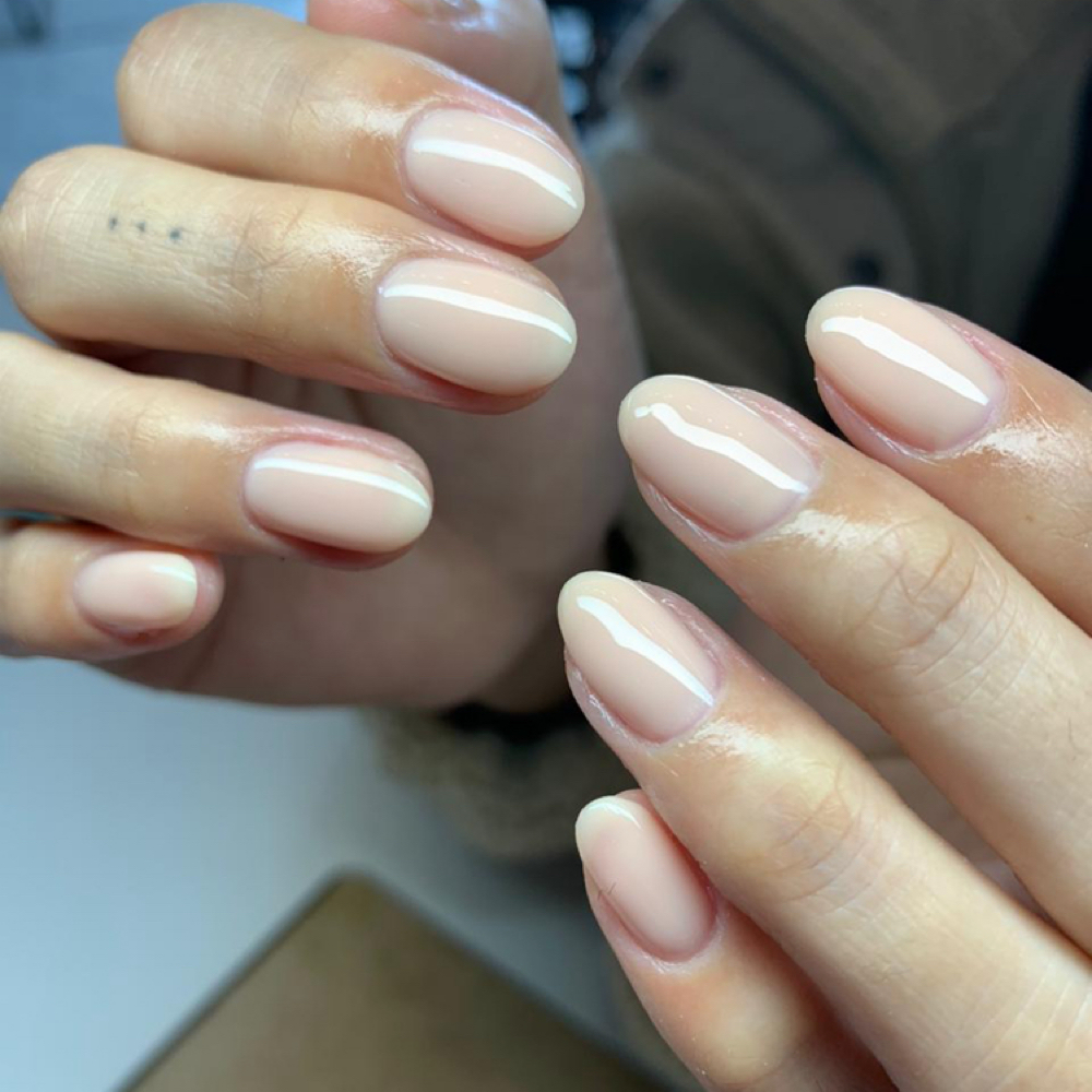 Structured Gel Mani (Model Only) at Nail Candy Salon LLC in Strongsville, OH