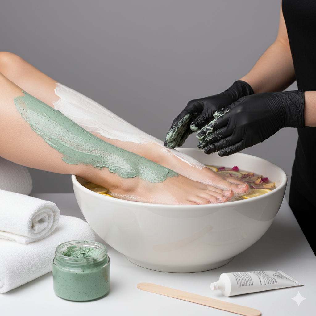 Spa Pedicure at Ashley's Nail Studio in Escondido, CA