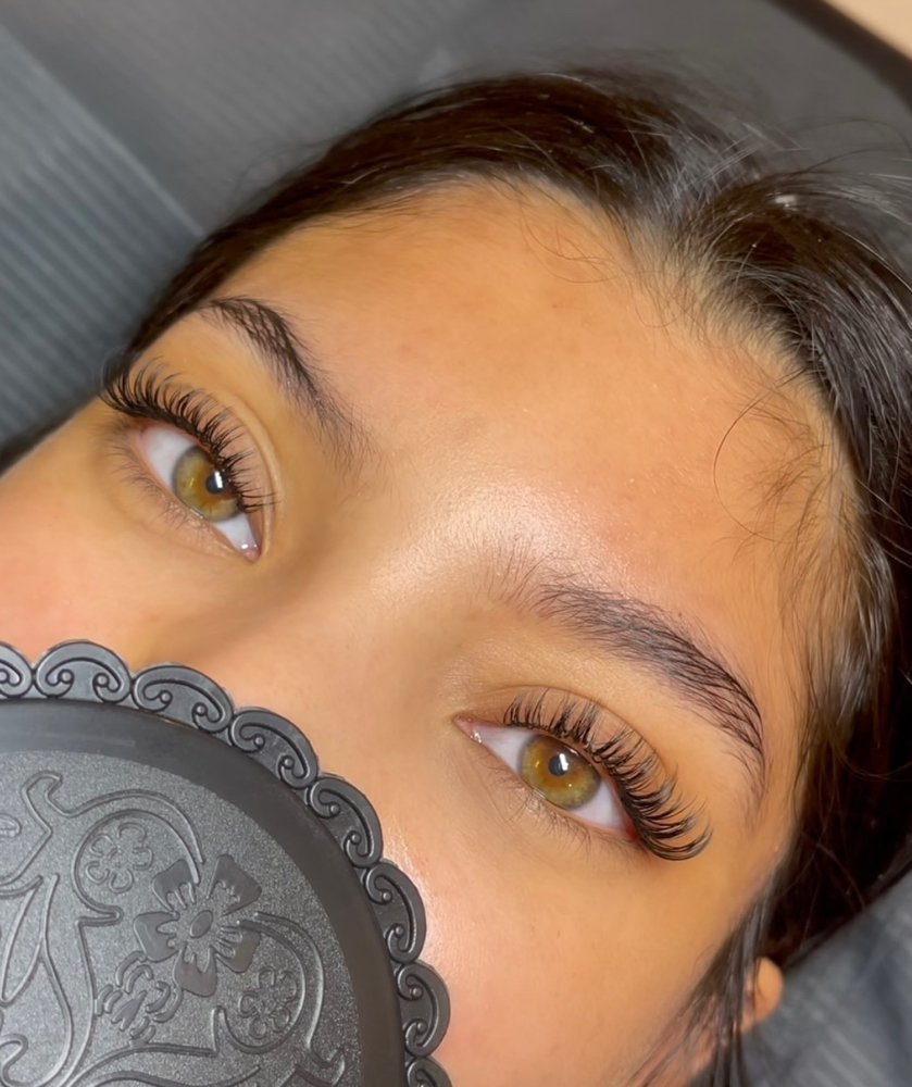 Wet/Mascara look full set